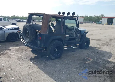 1997 Jeep Wrangler Sport из США, поврежденный, VIN 1J4FY19S5VP539283